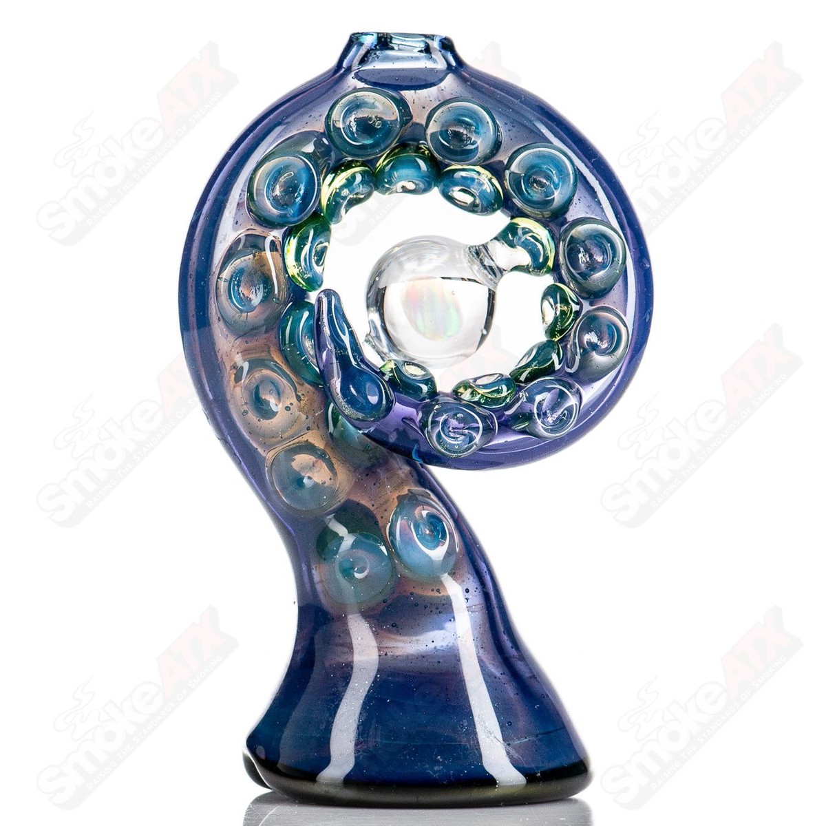 Tentacle Dry Puffco Top by Mako Glass