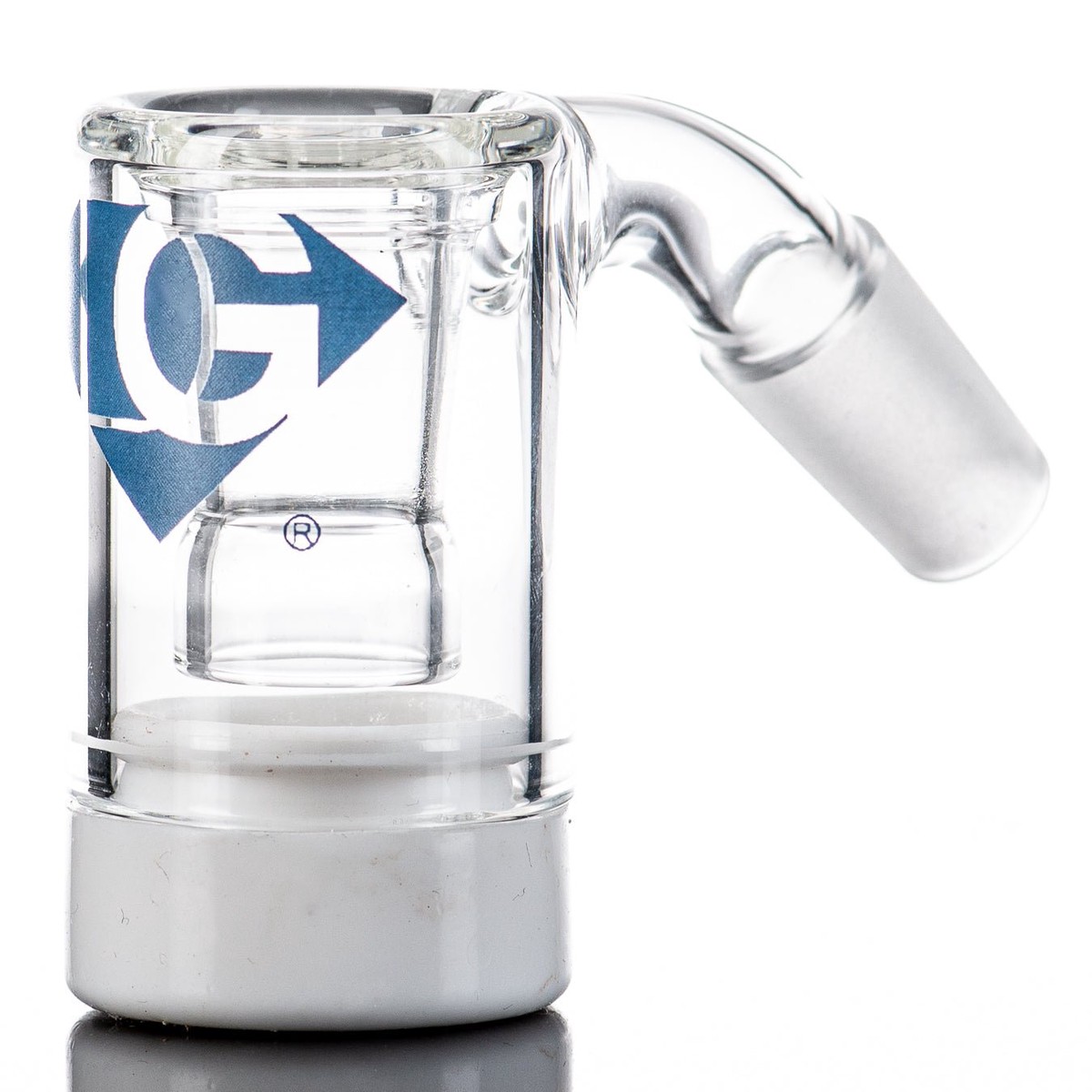 14/45 Mini Silicone Bottom Dry Catcher Diamond Glass