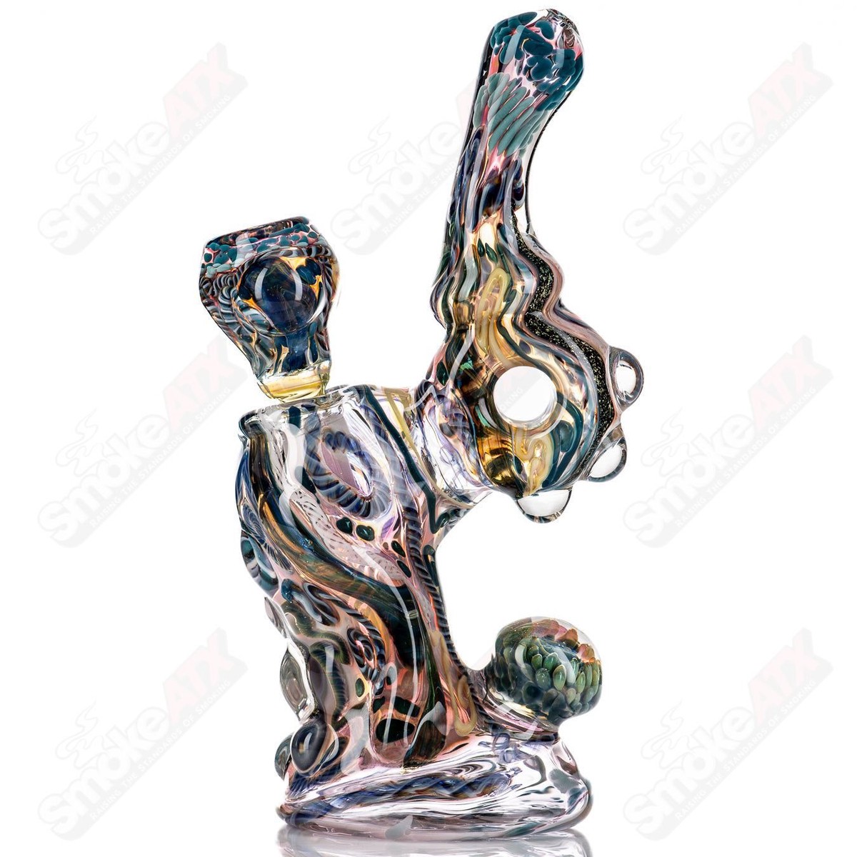 #1 ISO Chaos Sherlock Bubbler 14mm by Molten
