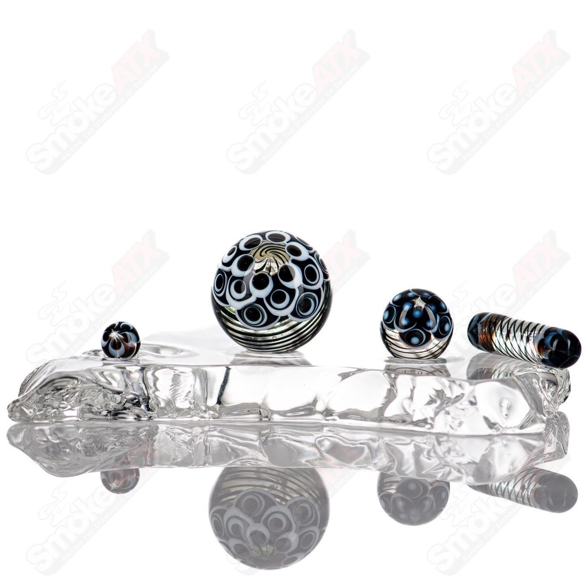 #1 UV Dotstack Slurper Set Indo Glass
