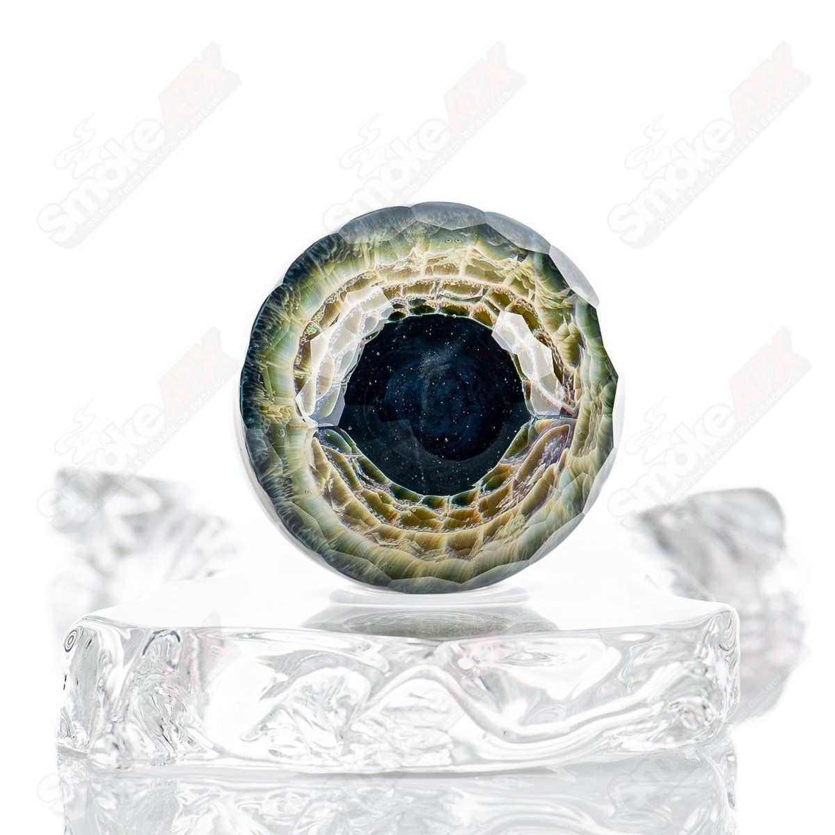 #1 Faceted Eye Marble Indo Glass x Fatal Facets