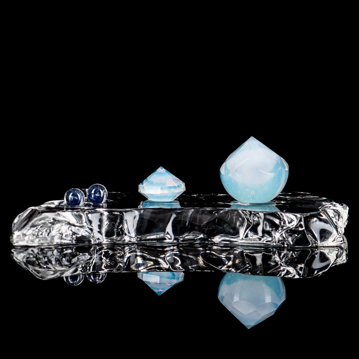 #1 faceted slurper set ghost