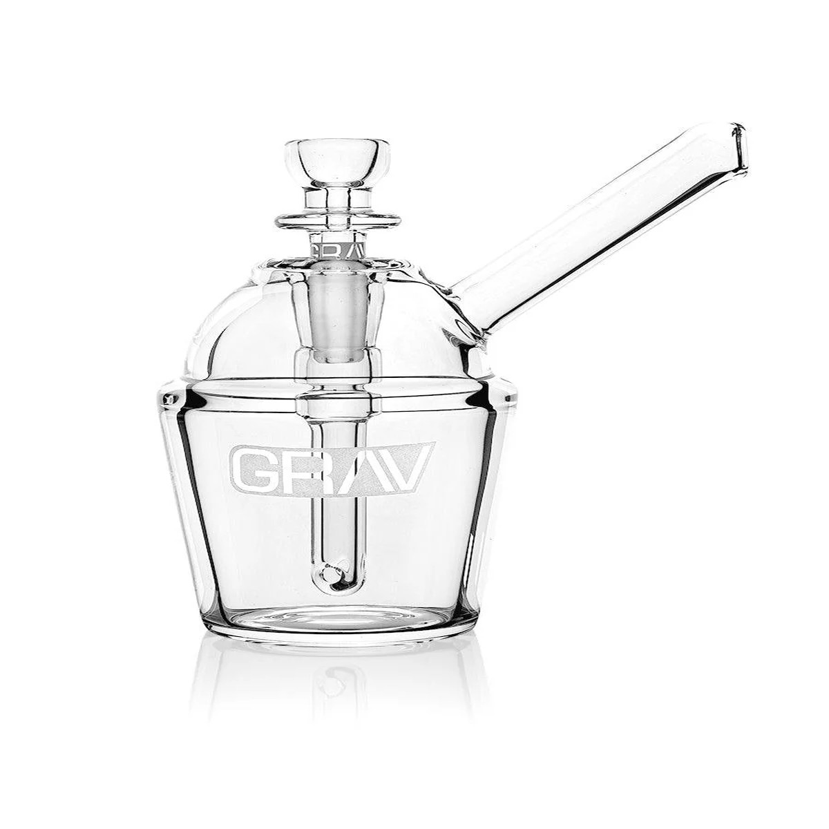 Clear Slush Cup Pocket Bubbler GRAV
