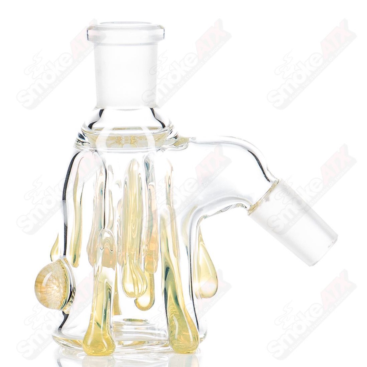 #1 14mm 45 Dripping Honey w/Honeycomb Millie Dry Catcher Joe P