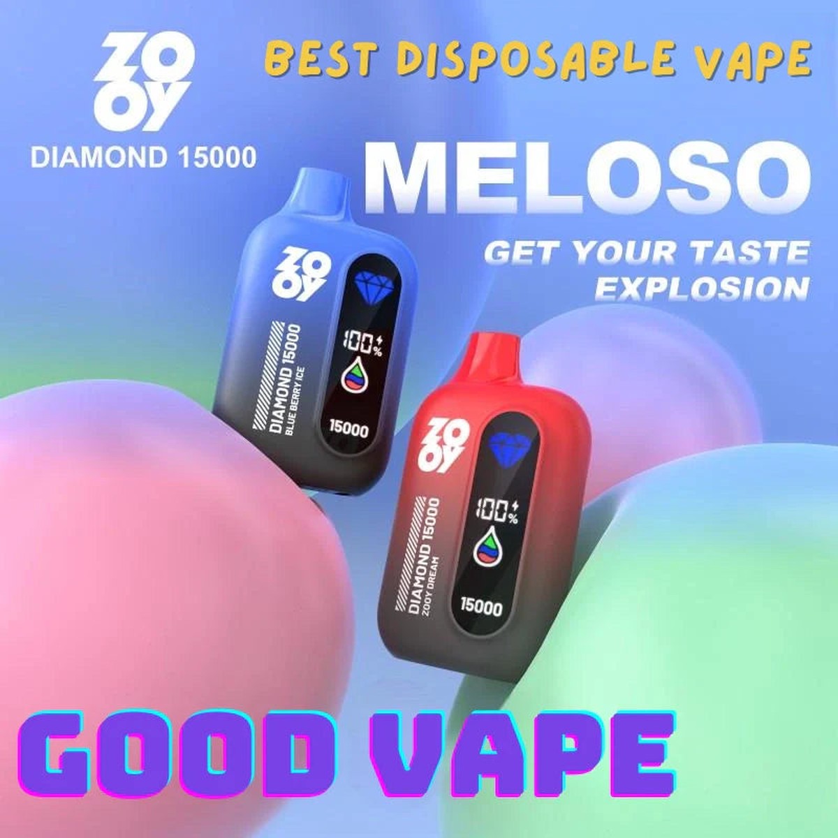 ZOOY Diamond 15K Vape High Quality Discount Sale Now