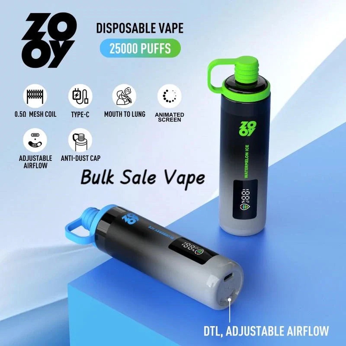 ZOOY Shisha 25K Vape Factory Price Best Sale Now
