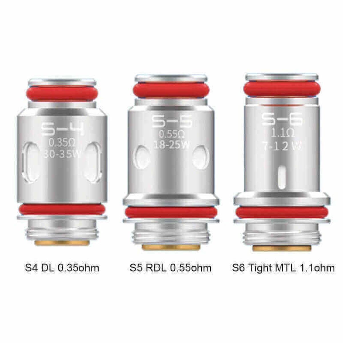 SMOANT Santi S Series - Pack de 3 Rsistances Mesh