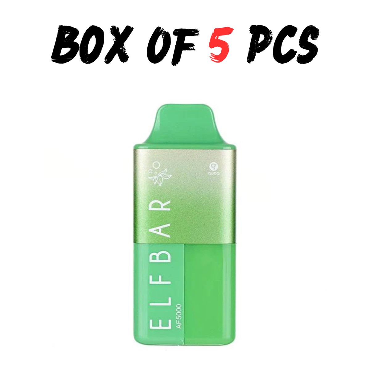 PACK OF 5 PC- Elf Bar AF5000 Disposable Vape TPD UK