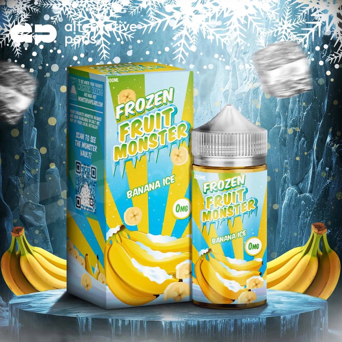 Frozen Fruit Monster Synthetic Nicotine E-Liquid 100ML