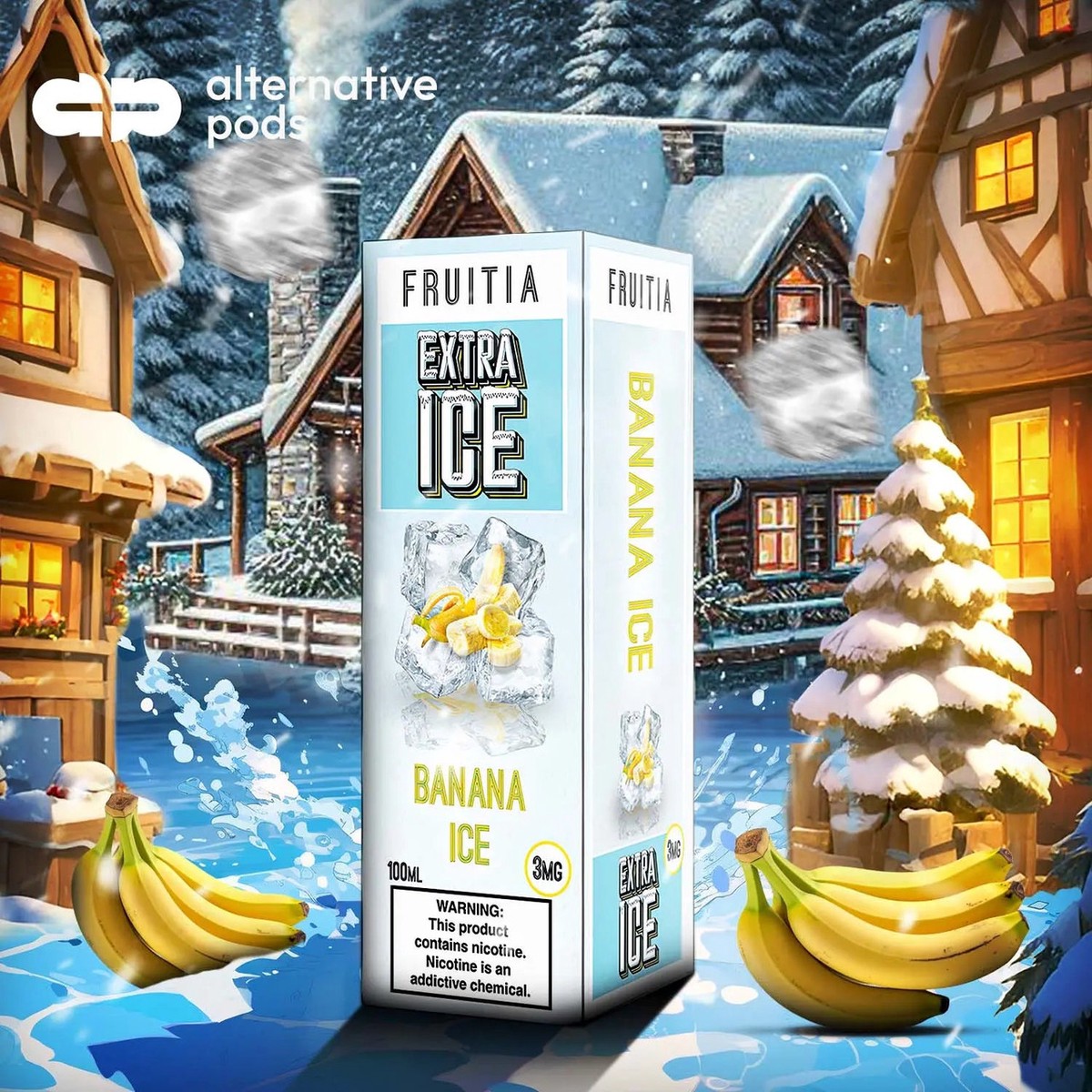 Fruitia Extra Ice E-Liquid 100ML