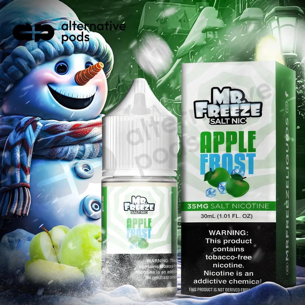 Mr. Freeze Salt Nic Synthetic Nicotine Salt E-Liquid 30ML