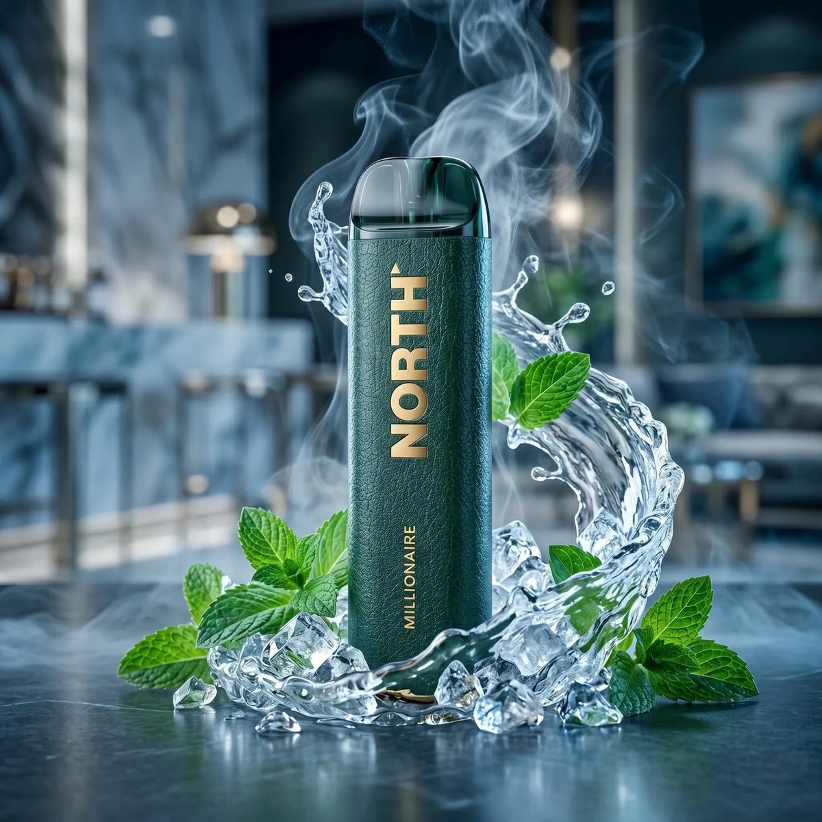 North Millionaire 5000 Puffs Spearmint Disposable Vape