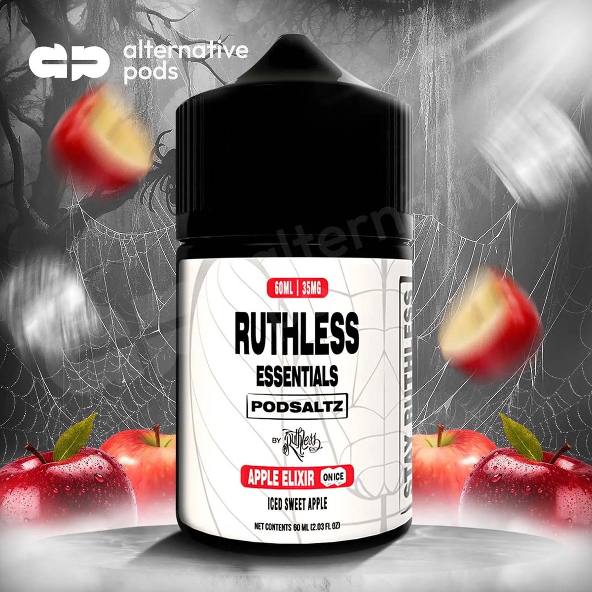 Ruthless Essentials Podsaltz Nicotine E-Liquid 60ML