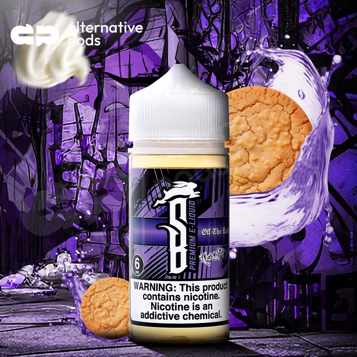 Suicide Bunny Premium Synthetic Nicotine E-Liquid 100ML