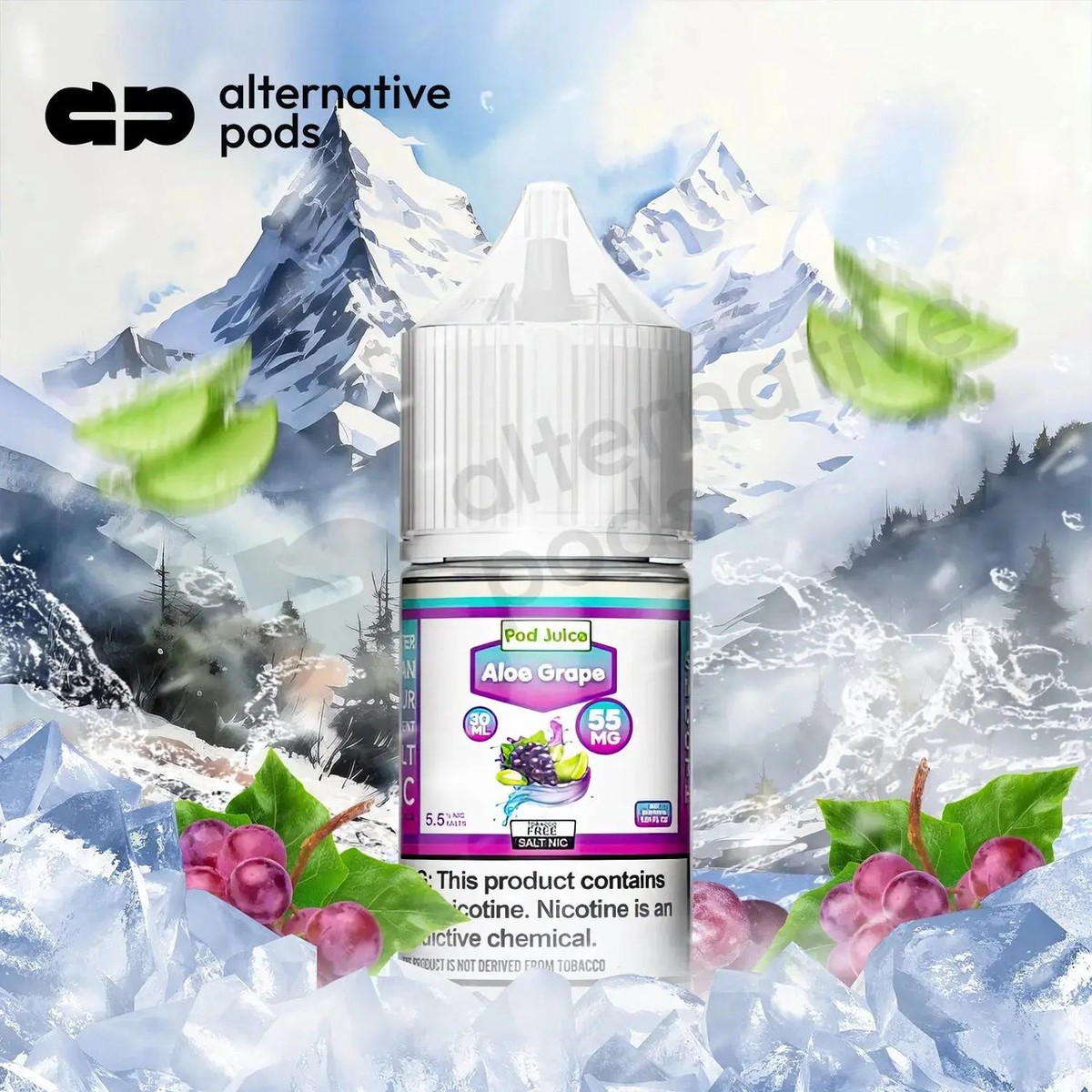 POD Juice Synthetic Nicotine Salt E-Liquid 30ML