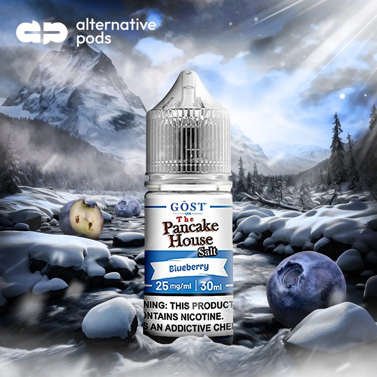 The Pancake House Salt By Gost Vapor Nicotine Salt E-Liquid 30ML