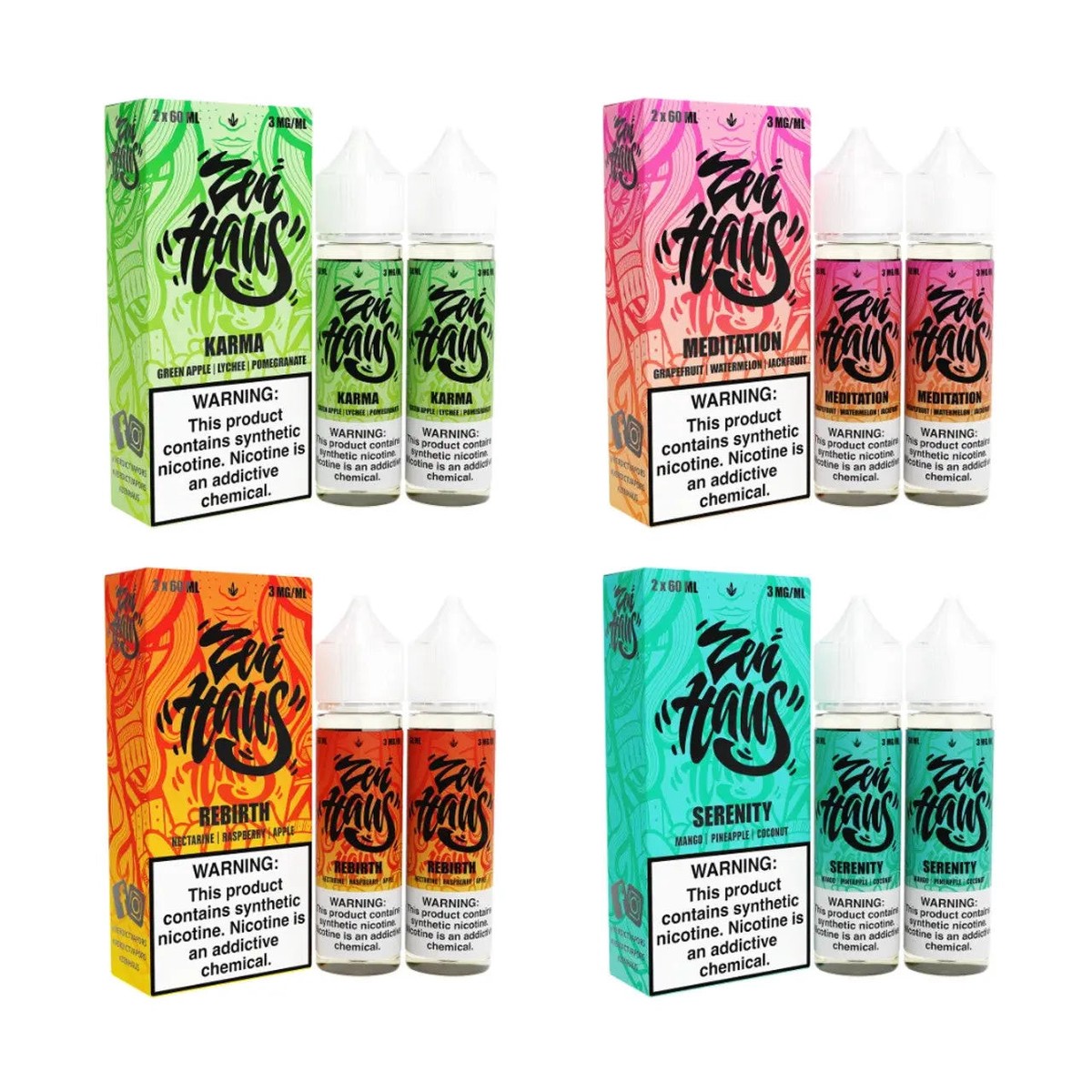 Zen Haus Series E-Liquid 120ML