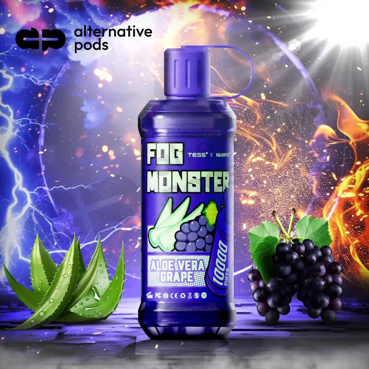 Fog Monster 10000 Puffs Disposable 3% Nic 10K
