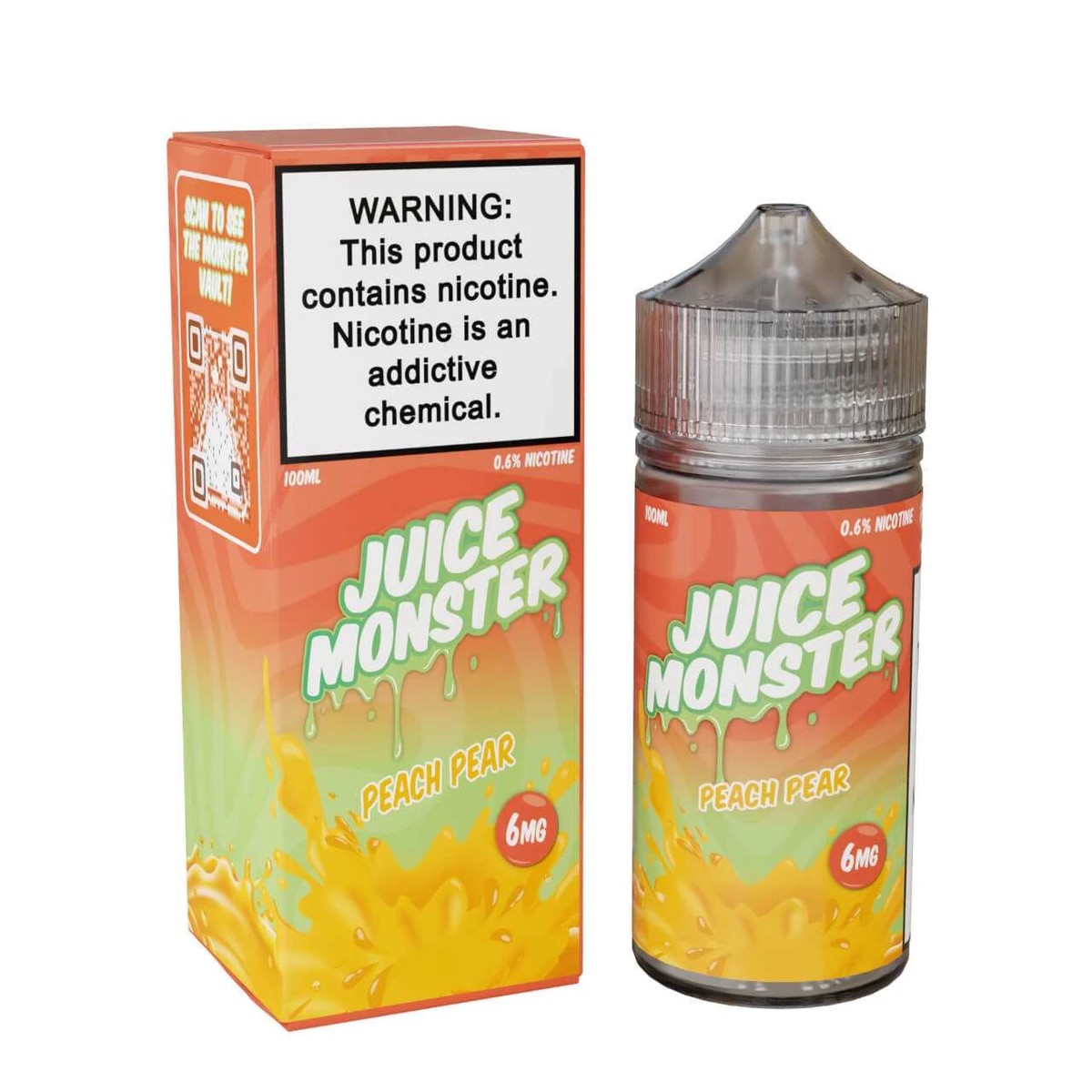 Juice Monster Peach Pear 100ml E-Juice
