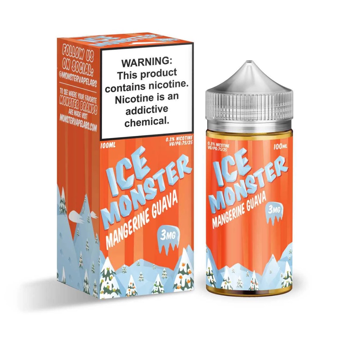 Mangerine Guava E-Juice by Ice Monster E-Liquid 100ML