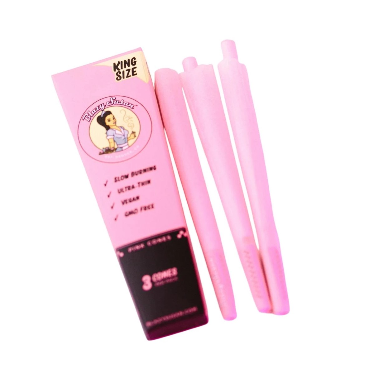 Blazy Susan Pink Cones -(Pack of 1)