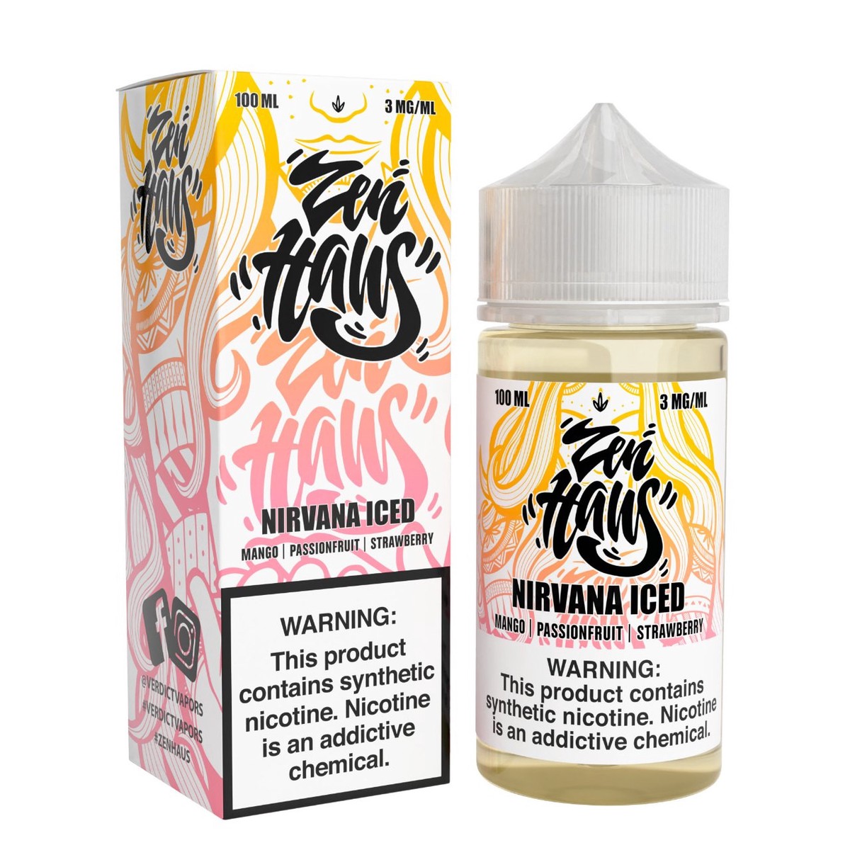 Zen Haus 100ml E-Juice 6 MG