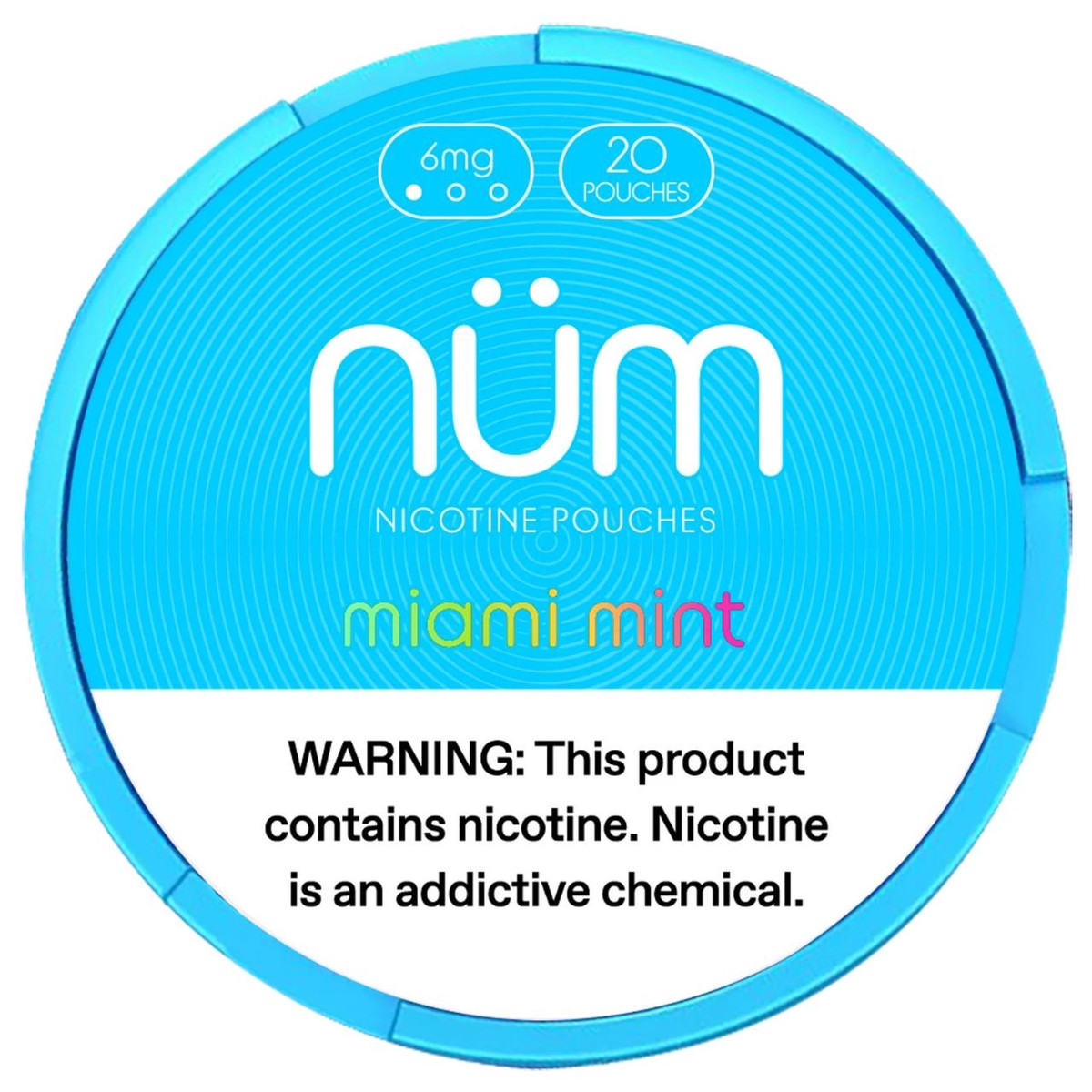 NUM Nicotine Pouches - (Pack of 5)