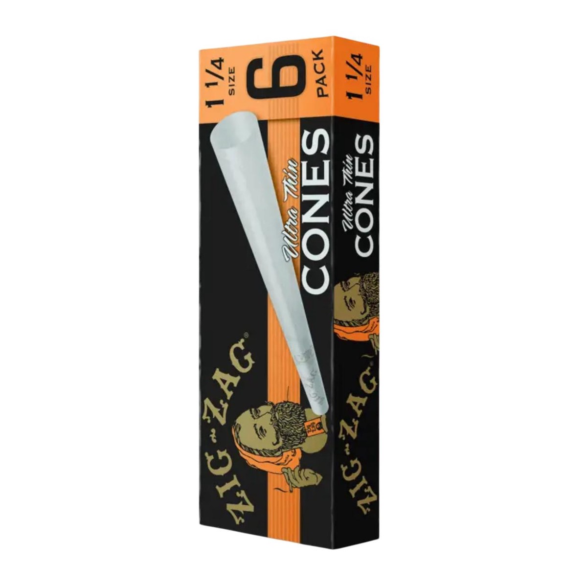 Zig Zag 1-1/4 Cones (Pack of 1)-6COUNT