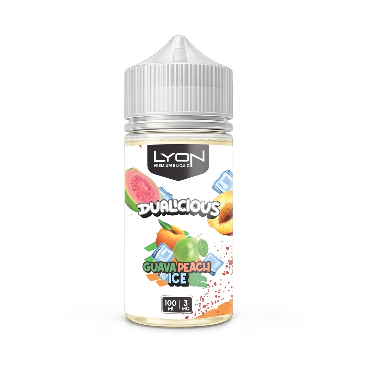 Lyon Dualicious Guava Peach Ice 100ml At Best Price In Pakistan