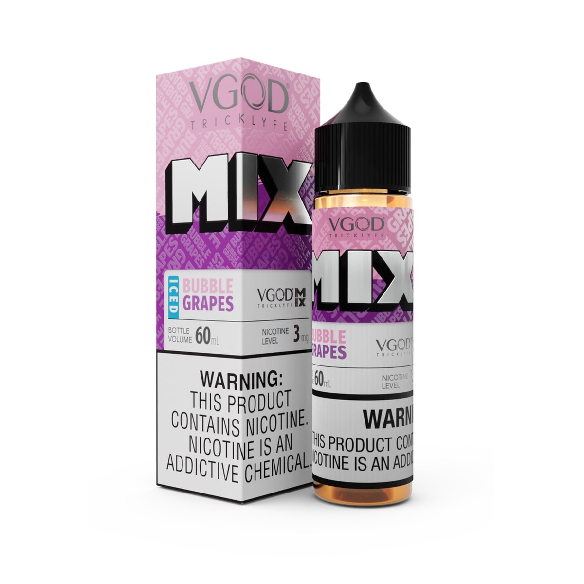 VGOD Iced Bubble Grape Mix E-Juice 60ml